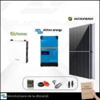 Sistem Fotovoltaic Hibrid Astroenergy+Victron+Dyness Monofazat 5kw