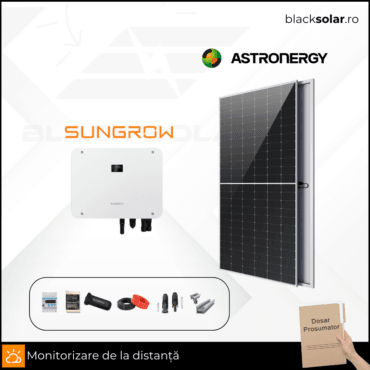 Sistem Fotovoltaic On-Grid Astroenergy+Sungrow Trifazat 6kw