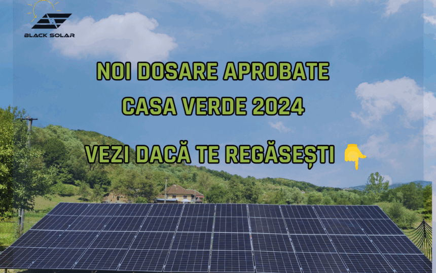 Casa Verde Fotovoltaice 2024 noi dosare aprobate - ce trebuie sa stii Casa Verde Fotovoltaice 2024 noi dosare aprobate - ce trebuie sa stii