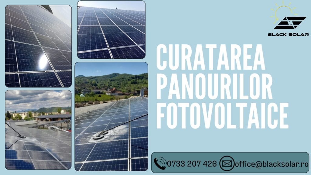 Curatarea panourilor Fotovoltaice