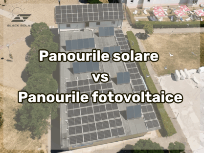 panourile solare și panourile fotovoltaice
