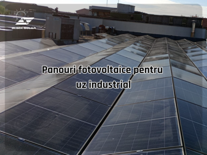 Panouri fotovoltaice pentru uz industrial