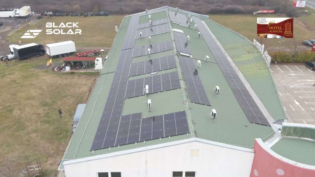 Sistem fotovoltaic 70 KW HOTEL AURELIA