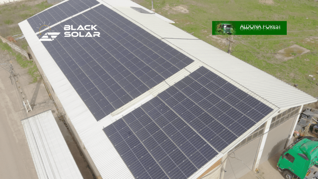 Sistem fotovoltaic 77 KW ALDONA FOREST