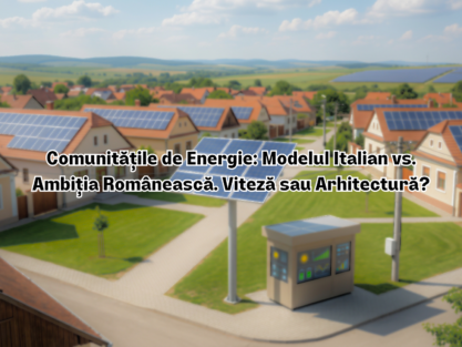 Comunitățile de Energie Modelul Italian vs. Ambiția Românească. Viteză sau Arhitectură
