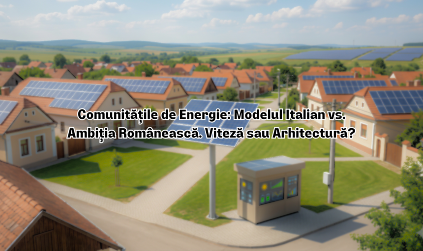 Comunitățile de Energie Modelul Italian vs. Ambiția Românească. Viteză sau Arhitectură
