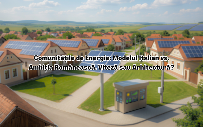 Comunitățile de Energie Modelul Italian vs. Ambiția Românească. Viteză sau Arhitectură