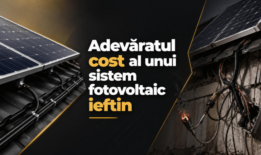 Adevăratul cost al unui sistem fotovoltaic ieftin montat incorect