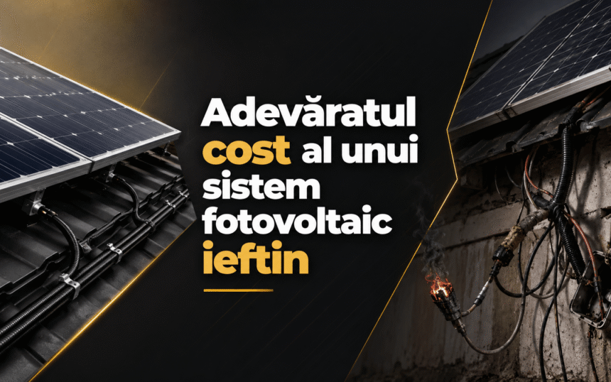 Adevăratul cost al unui sistem fotovoltaic ieftin montat incorect