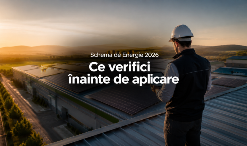 Analiză tehnică pentru dimensionarea unui sistem fotovoltaic prin Schema de Energie 2026